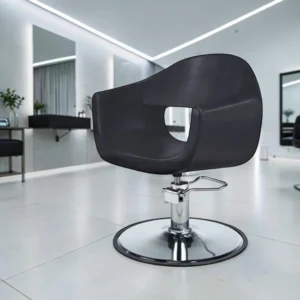 Fauteuil CINDY (1) Fauteuil de coiffure - mobilier de coiffure professionnel - fauteuil de coiffure pour femme - chaise de coiffure - siège de coiffure - meubles pour salon de coiffure - fauteuil coiffure haut de gamme - mobilier pour salon de coiffure - fauteuil de coupe coiffure - chaise pour salon de coiffure